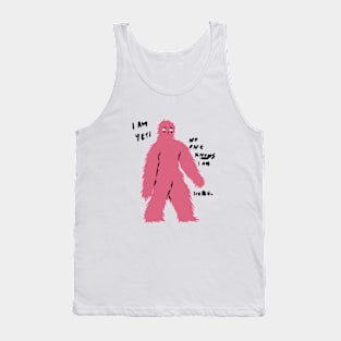 I am Yeti Tank Top